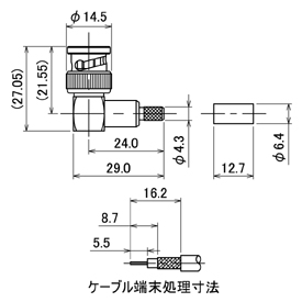 BNC-LP-58A/U drawing